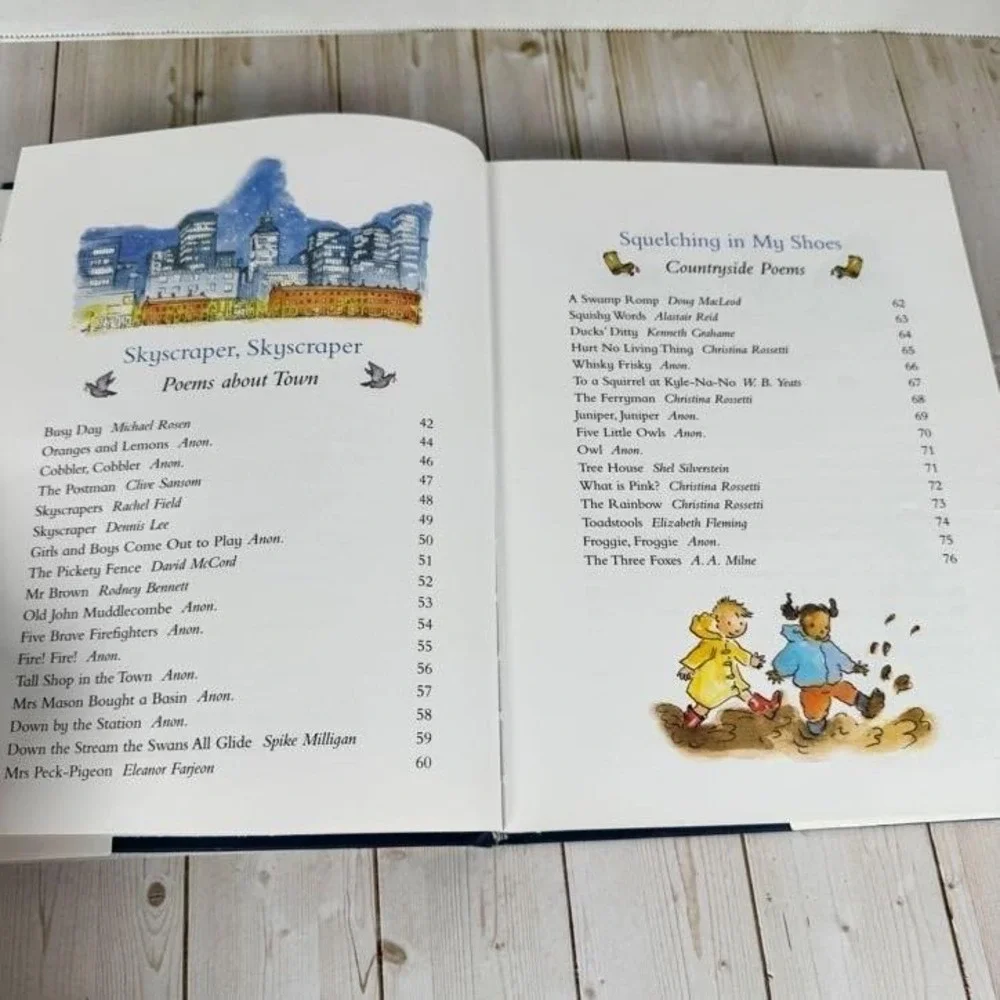 Macmillan Treasury Nursery Rhymes & Poems Roger McGough Anna Currey 1998